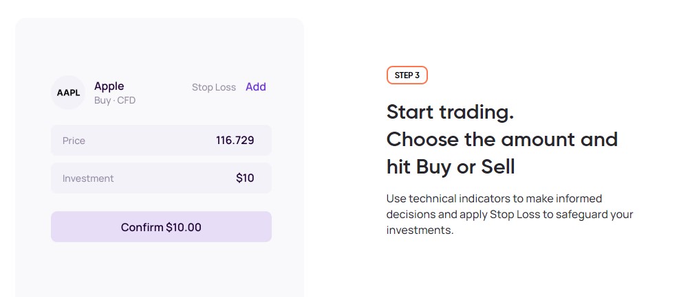 Capital Bear - Step 3 - start trading