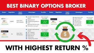 3 best Binary Options Brokers with highest Payout! Comparison for beginners