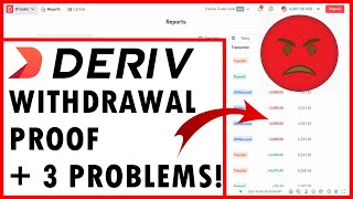Deriv withdrawal review: 3 top problems & tutorial for traders