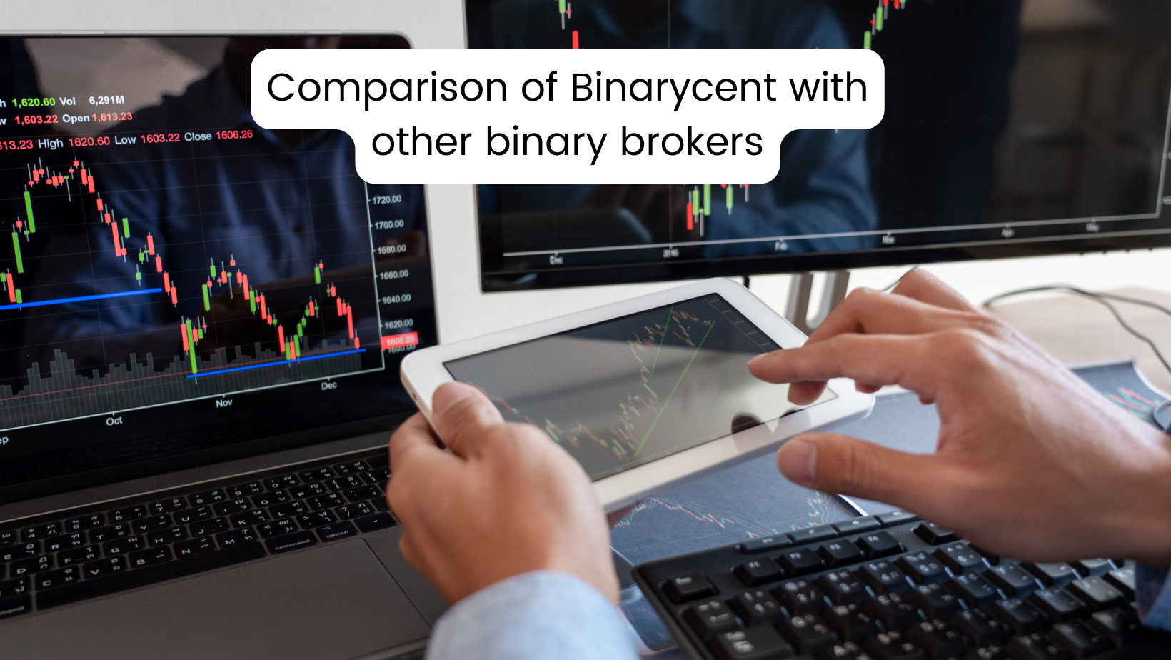Comparison of Binarycent with
other binary brokers