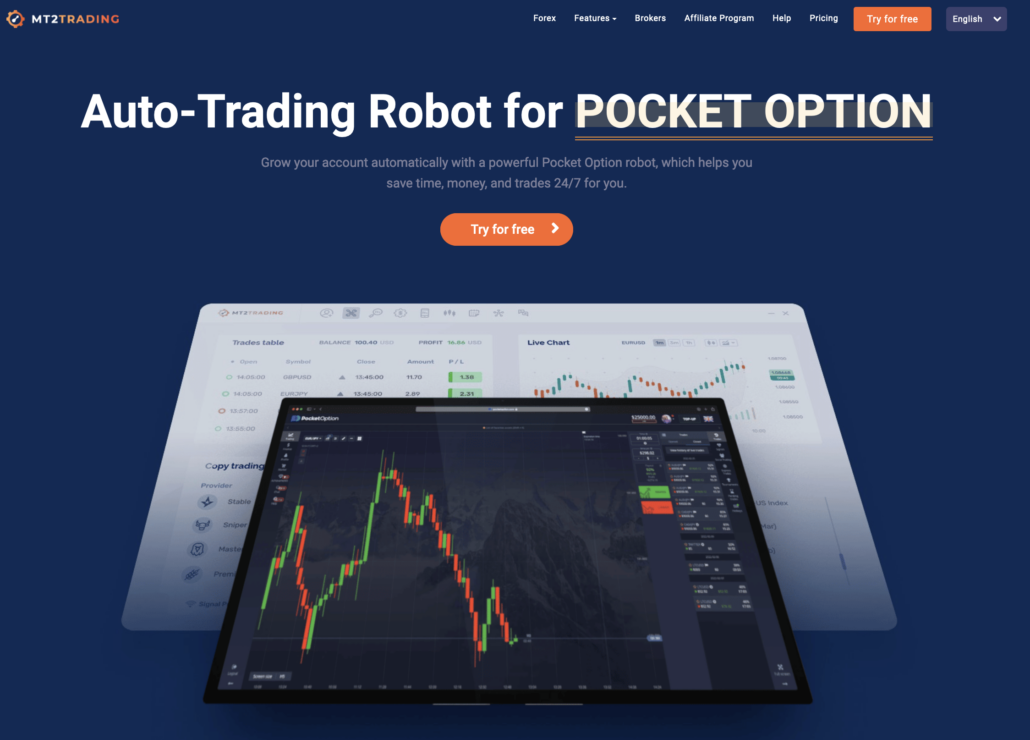 The M2 trading robot for Pocket Option